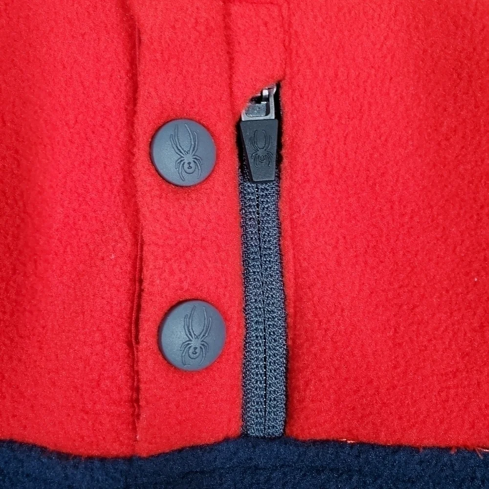 SPYDER QUARTER SNAP LONG SLEEVE JACKET